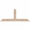 Ekena Millwork Portland Smooth Timber Gable Bracket, Douglas Fir, 72"W x 30"H x 5 1/2"D x 5 1/2"F, 10/12 Pitch GBW072X30X0606POR00SDF - alternate 1